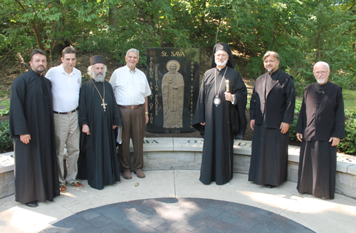 Lex and Alex Machaskee with Clergy