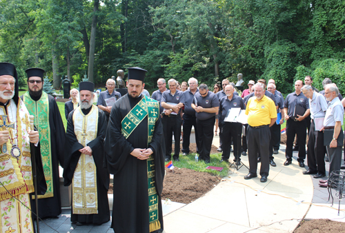 Clergy and Kosovo Men's Choir