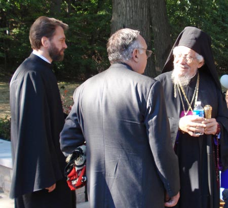 Bishop Christopher, Mr. Branimir Simic and Reverend Jakovljevic
