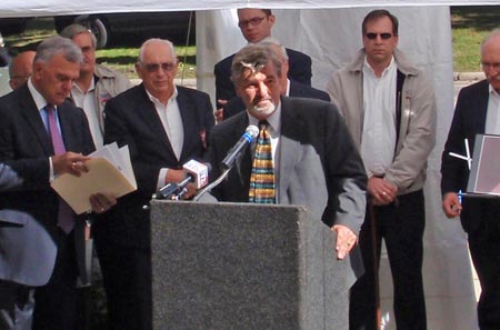 Paul Burick, President of the Cleveland Cultural Gardens Foundation