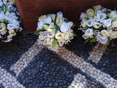 Mosaic Stones in the Garden