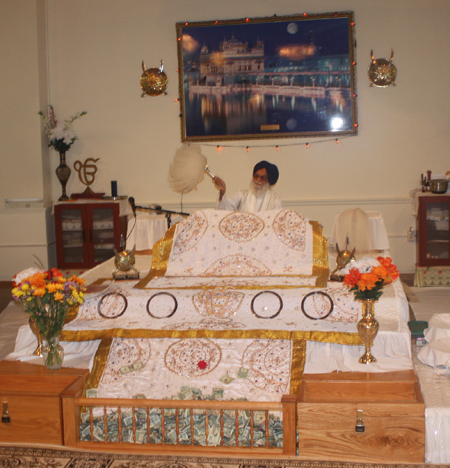 Altar at Gurdwara
