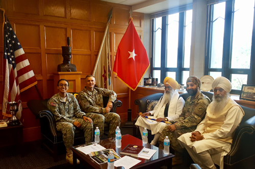 Sikh leader at West Point
