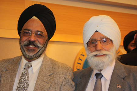 Paramjit Singh and friend