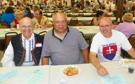 Ed Ference and his 2 nephews Paul Jakobowski and Ken Jakobowski