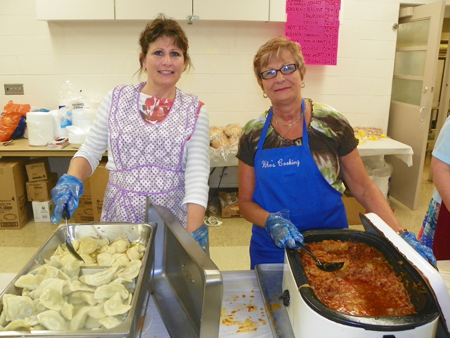 Lisa Buydos and  Lillian Gaglione