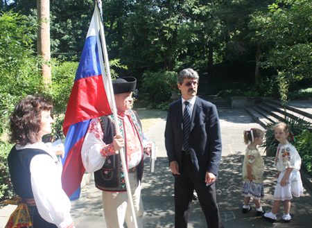 Bratislava Mayor Milan Ftacnik and George Terbrack