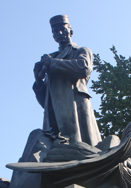 General Milan R Stefanik statue in Cleveland Ohio
