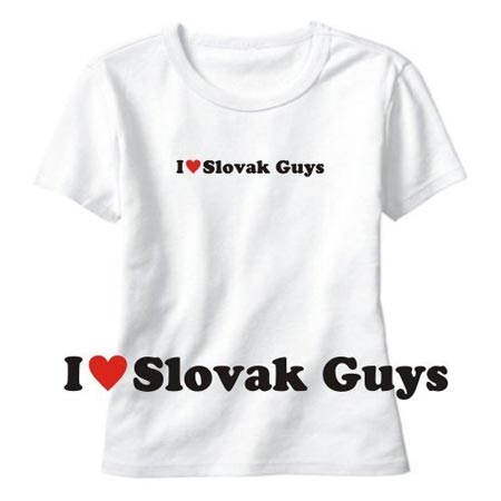 I love Slovak Guys t-shirt