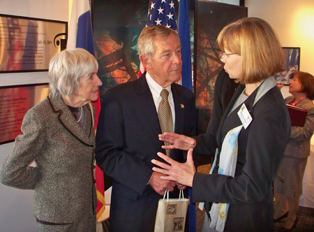 Janet and George Voinovich with Rozvita Pfeifer