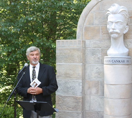 Paul Burik, president of the Cleveland Cultural Garden Federation