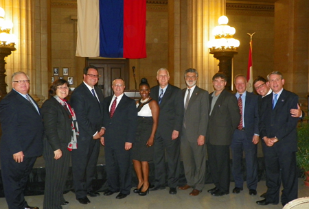 City group that traveled to Slovenia