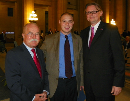 Dr. Botjan ek, George Brown and Mr. Jure mauc