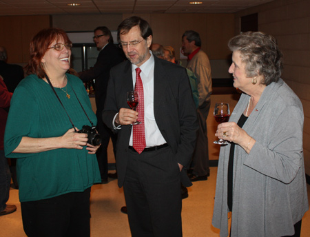 Debbie Hanson, Lozje Peterle and Fran Cobberly