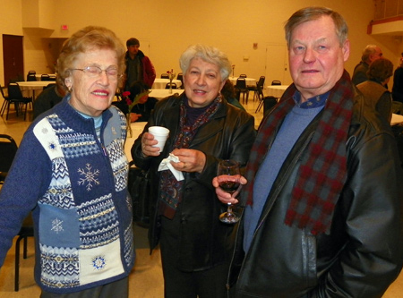 Helena Gaser with Andrea and Zdravko Novak