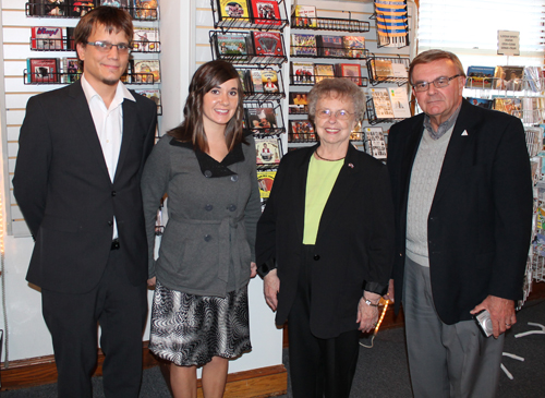 Luka Zibelnik, Erika Schiavoni, Alice Kuhar and Tony Petkovsek