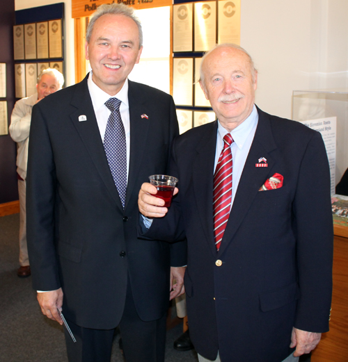 Ambassador Roman Kirn and August Pust