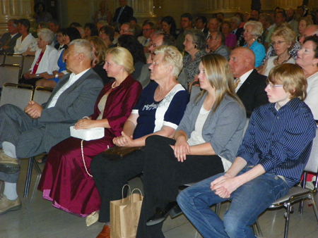 Crowd at Slovenian Statehood Day 2012 in Cleveland