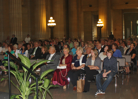 Crowd at Slovenian Statehood Day 2012 in Cleveland