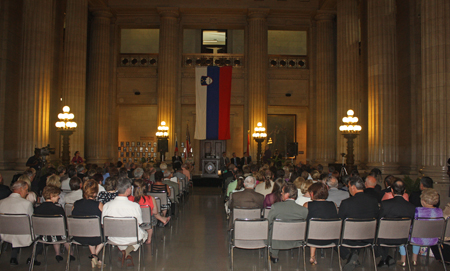 Sloveninian Statehood Day at Cleveland City Hall