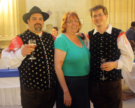 Thomas and Mark Sedmak with Debbie Hanson