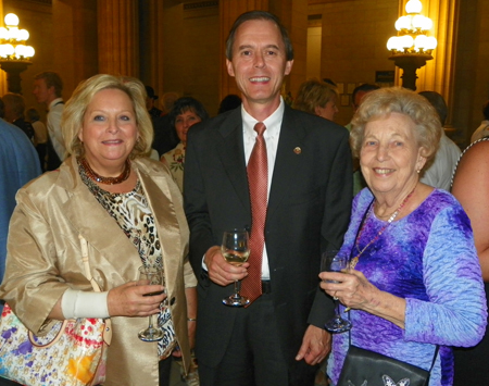 Linda Gorjup, Joe Evanish and Dorothy Gorjup