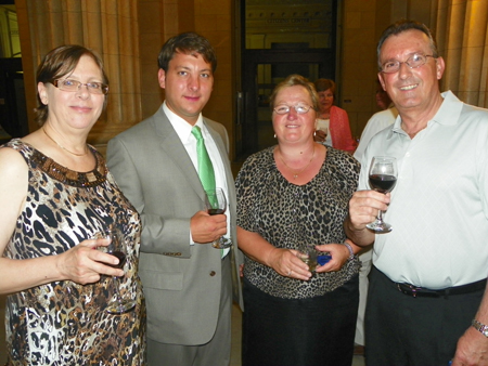 Christine Mihelin-Kos, Neven Kos, Majda Busetincan and Mirko Busetincan