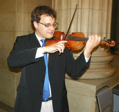 Violinist Joseph Stepec