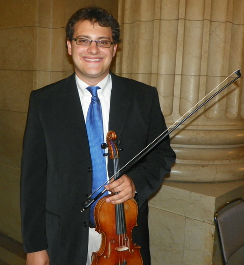 Violinist Joseph Stepec