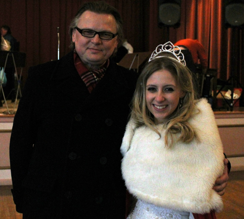 Consul Zmauc with daughter Princess Nika