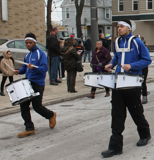 Marching unit from St. Martin de Porres school