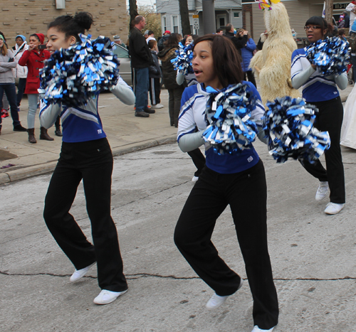 Marching unit from St. Martin de Porres school