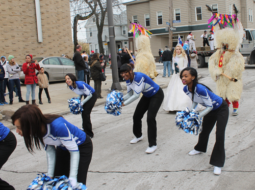 Marching unit from St. Martin de Porres school