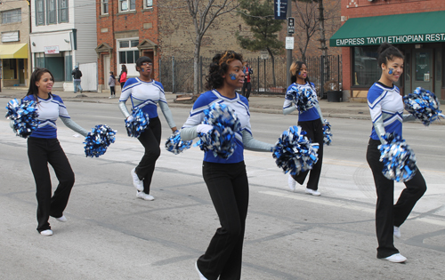 Marching unit from St. Martin de Porres school