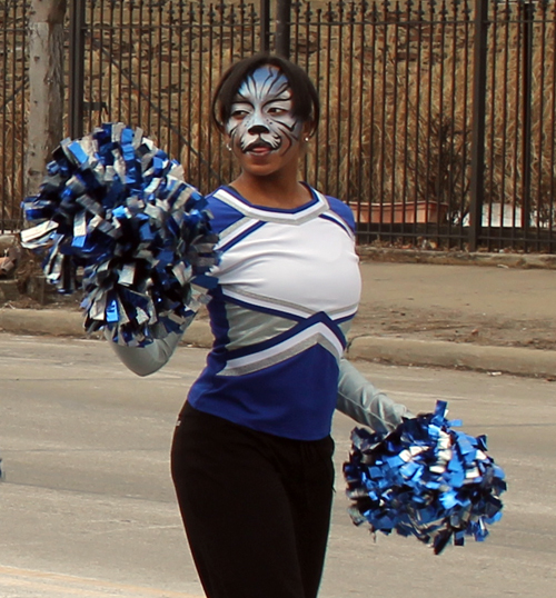 Marching unit from St. Martin de Porres school