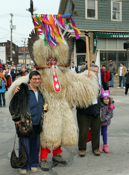 Posing with a Kurent