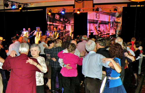 Dancing at the Polka Hall of Fame Music Awards 