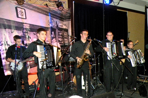 Polka Stars of Tomorrow jammed at the Polka Hall of Fame Thanksgiving Polka Party weekend
