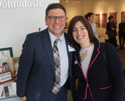 Joe Cimperman and Jessica Cohen