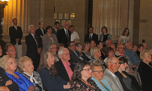 Crowd at City Hall