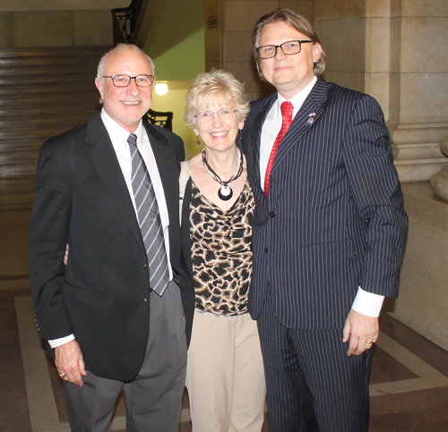 Rich and Ruth Crepage with Consul Zmauc