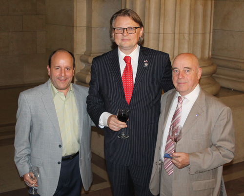 Slovenian Consul General Jure Zmauc with friends