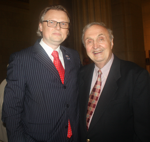 Jure Zmauc and Judge Ron Suster