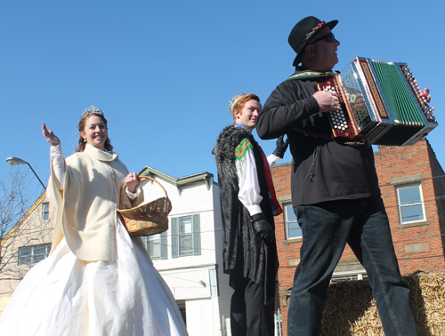 King and Queen of 2016 Cleveland Kurentovanje Parade