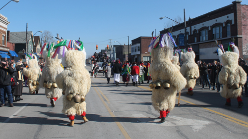 Kurents at 2016 Cleveland Kurentovanje Parade