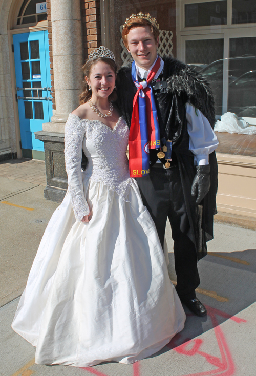 Princess and Prince of Kurentovanje