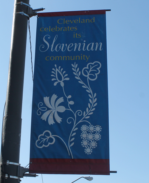 Cleveland's Slovenian community banner