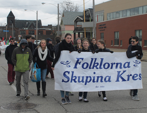 5th annual Kurentovanje Parade in Cleveland - Folklora Skupina Kres