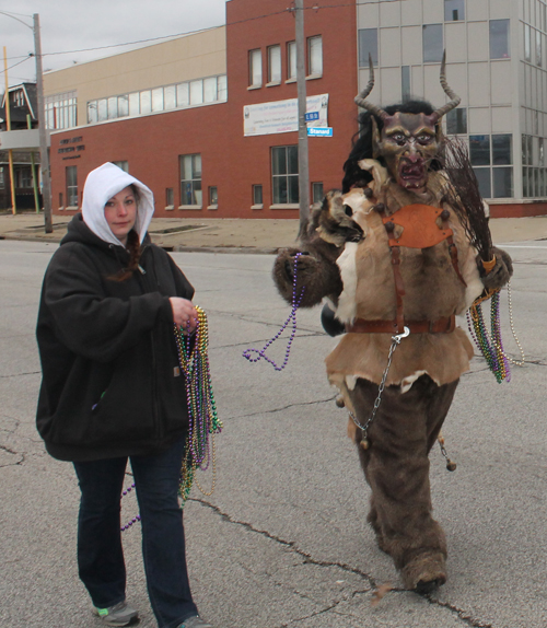 5th annual Sloevenian Kurentovanje Parade in Cleveland