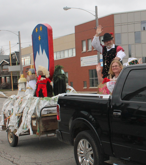 5th annual Sloevenian Kurentovanje Parade in Cleveland